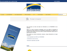 Tablet Screenshot of federems.ch